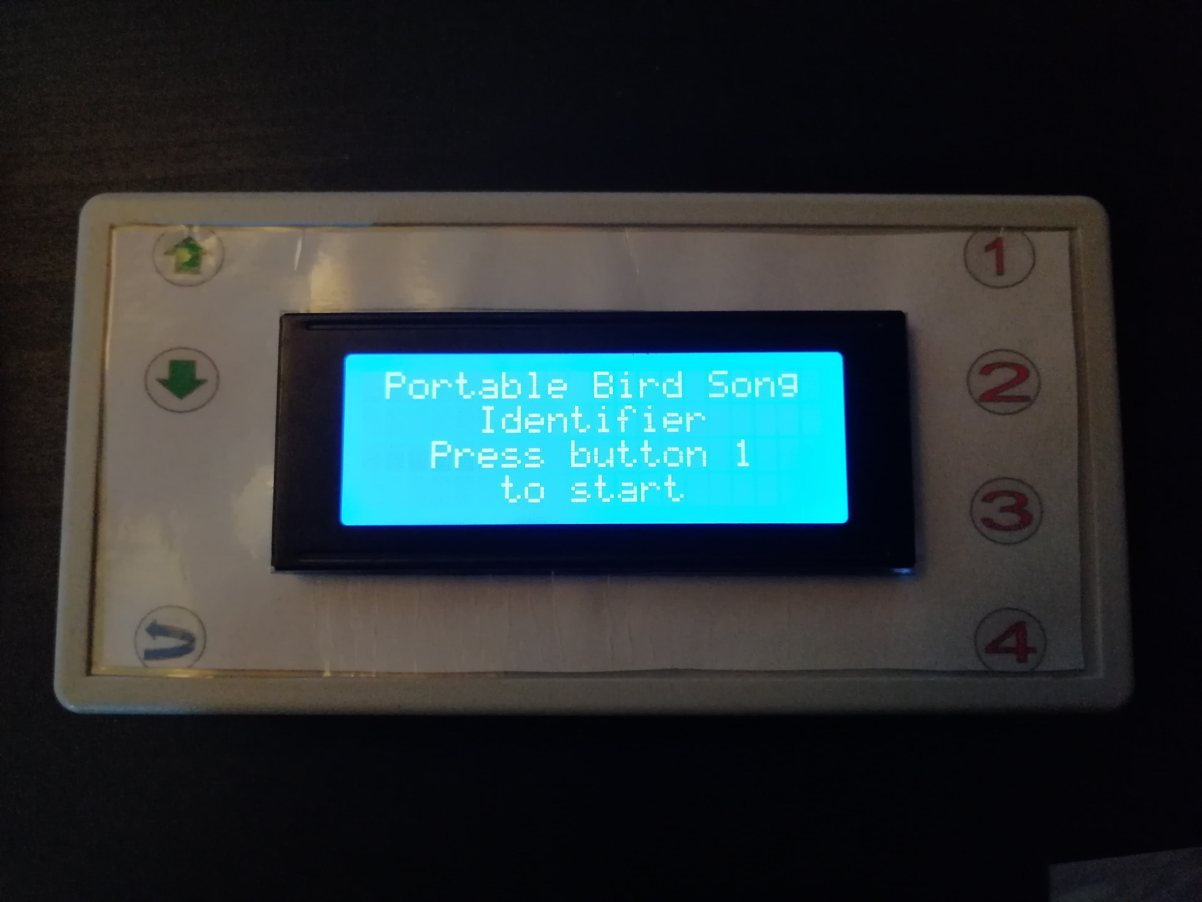 Portable Bird Song Identifier